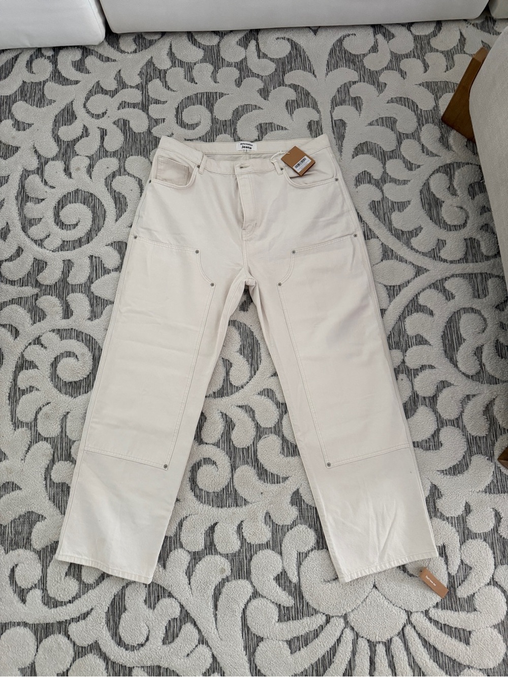 Reformation Val Carpenter 90s Mid Rise Straight Jeans